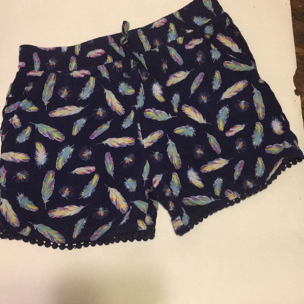 Girl's Faded Glory Navy Shorts Size Large